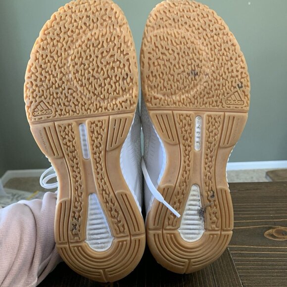 Adidas CrazyFlight Bounce 3 White Gum Volleyball Shoes BD7906 Womens Size 7.5 - Picture 6 of 9